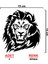 Aslan Sticker Model 1 - Oto Sticker - Araba Sticker - Araç Sticker - Araba Aksesuar - Cam Sticker 1