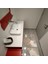 Ekru-Bej-Silver Doğa Desenli Inopoli Banyo Paspası Veya Banyo Halısı 3