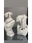 2'li Manken Set, Dekoratif Takı Mankeni, Takı Standı, Takı Organizeri, Kolye Küpe Sergileme Standı 3