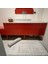 Gri Modern Desenli Inopoli Banyo Paspası Veya Banyo Halısı Takımı 1