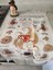 Coffee Baskılı 2 Adet Havlu 40 x 60 cm ve 30 x 50 cm Mutfak Havlusu | Kurulama Bezi 2