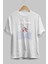 Spiderman (22) Ön Baskılı Beyaz Oversize T-Shirt Bisiklet Yaka Erkek Kadın 2