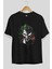 Venom (16) Ön Baskılı Siyah Oversize T-Shirt Bisiklet Yaka Erkek Kadın 2