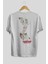 Guardians Of The Galaxy 2 Arka Baskılı Beyaz Oversize T-Shirt Bisiklet Yaka Pamuk Erkek Kadın 2