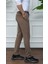 Erkek Vizon Örme Jogger Pantolon 3