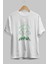 Hulk (11) Ön Baskılı Beyaz Oversize T-Shirt Bisiklet Yaka Erkek Kadın 2