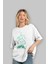 Hulk (11) Ön Baskılı Beyaz Oversize T-Shirt Bisiklet Yaka Erkek Kadın 4