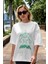 Hulk (11) Ön Baskılı Beyaz Oversize T-Shirt Bisiklet Yaka Erkek Kadın 5