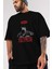 Batman (3) Ön Baskılı Siyah Oversize T-Shirt Bisiklet Yaka Erkek Kadın 3