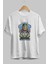 Thor Love And Thunder Ön Baskılı Beyaz Oversize T-Shirt Bisiklet Yaka Erkek Kadın 2