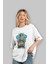 Thor Love And Thunder Ön Baskılı Beyaz Oversize T-Shirt Bisiklet Yaka Erkek Kadın 4