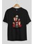 La Casa De Papel (13) Ön Baskılı Siyah Oversize T-Shirt Bisiklet Yaka Erkek Kadın 2