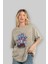 Guardians Of The Galaxy Ön Baskılı Bej Oversize T-Shirt Bisiklet Yaka Pamuk Erkek Kadın 4