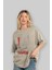 Darth Vader Ön Baskılı Bej Oversize T-Shirt Bisiklet Yaka Pamuk Erkek Kadın 4