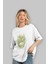 Hulk (3) Ön Baskılı Beyaz Oversize T-Shirt Bisiklet Yaka Erkek Kadın 4