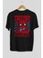 Spiderman (20) Arka Baskılı Siyah Oversize T-Shirt Bisiklet Yaka Pamuk Erkek Kadın 2