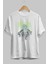 Joker (9) Ön Baskılı Beyaz Oversize T-Shirt Bisiklet Yaka Erkek Kadın 2