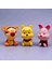 Winnie The Pooh Tiger Piglet 3'lü Figür Set Koleksiyon Hobi Masaüstü Süs 2