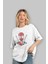 Deadpool (4) Ön Baskılı Beyaz Oversize T-Shirt Bisiklet Yaka Erkek Kadın 4