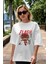 Flash Avengers (4) Ön Baskılı Beyaz Oversize T-Shirt Bisiklet Yaka Erkek Kadın 5