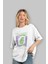 Hulk (12) Ön Baskılı Beyaz Oversize T-Shirt Bisiklet Yaka Erkek Kadın 4