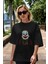 Joker (10) Ön Baskılı Siyah Oversize T-Shirt Bisiklet Yaka Erkek Kadın 5