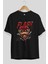Flash Avengers (4) Ön Baskılı Siyah Oversize T-Shirt Bisiklet Yaka Erkek Kadın 2