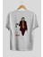 Joker (11) Arka Baskılı Beyaz Oversize T-Shirt Bisiklet Yaka Pamuk Erkek Kadın 2