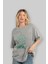 Hulk (11) Ön Baskılı Gri Oversize T-Shirt Bisiklet Yaka Pamuk Erkek Kadın 4