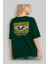 Evolution Urban Style Arka Baskılı Zümrüt Yeşili Oversize T-Shirt Unisex Erkek Kadın Bisiklet Yaka 4