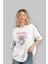 Game Of Thrones Dracarys Ön Baskılı Beyaz Oversize T-Shirt Bisiklet Yaka Erkek Kadın 4