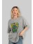 Hulk (5) Ön Baskılı Gri Oversize T-Shirt Bisiklet Yaka Pamuk Erkek Kadın 4
