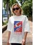 Spiderman (13) Ön Baskılı Beyaz Oversize T-Shirt Bisiklet Yaka Erkek Kadın 5