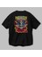 Doctor Strange (1) Arka Baskılı Siyah Oversize T-Shirt Bisiklet Yaka Pamuk Erkek Kadın 3