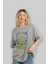 Hulk (2) Ön Baskılı Gri Oversize T-Shirt Bisiklet Yaka Pamuk Erkek Kadın 4