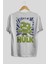 Hulk (2) Arka Baskılı Beyaz Oversize T-Shirt Bisiklet Yaka Pamuk Erkek Kadın 2