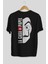 La Casa De Papel (3) Arka Baskılı Siyah Oversize T-Shirt Bisiklet Yaka Pamuk Erkek Kadın 2