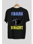 Batman (16) Arka Baskılı Siyah Oversize T-Shirt Bisiklet Yaka Pamuk Erkek Kadın 2