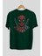 Deadpool (4) Arka Baskılı Zümrüt Yeşili Oversize T-Shirt Bisiklet Yaka Erkek Kadın 2