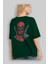 Deadpool (4) Arka Baskılı Zümrüt Yeşili Oversize T-Shirt Bisiklet Yaka Erkek Kadın 4