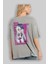 Hibiki 4 Anime Arka Baskılı Gri Oversize T-Shirt %100 Pamuk Erkek Kadın 3