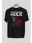 Hulk (10) Arka Baskılı Siyah Oversize T-Shirt Bisiklet Yaka Pamuk Erkek Kadın 2