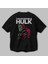 Hulk (10) Arka Baskılı Siyah Oversize T-Shirt Bisiklet Yaka Pamuk Erkek Kadın 3