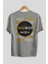 Who Is The King Yazılı Arka Baskılı Gri Oversize T-Shirt Unisex Erkek Kadın Bisiklet Yaka 2