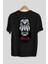 La Casa De Papel (12) Arka Baskılı Siyah Oversize T-Shirt Bisiklet Yaka Pamuk Erkek Kadın 2