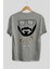 La Casa De Papel (11) Arka Baskılı Gri Oversize T-Shirt Bisiklet Yaka Pamuk Erkek Kadın 2