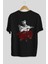 La Casa De Papel (10) Arka Baskılı Siyah Oversize T-Shirt Bisiklet Yaka Pamuk Erkek Kadın 2