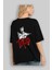 La Casa De Papel (10) Arka Baskılı Siyah Oversize T-Shirt Bisiklet Yaka Pamuk Erkek Kadın 4