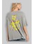 Iron Man (5) Arka Baskılı Gri Oversize T-Shirt Bisiklet Yaka Pamuk Erkek Kadın 3