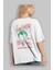 Joker (4) Arka Baskılı Beyaz Oversize T-Shirt Bisiklet Yaka Pamuk Erkek Kadın 3